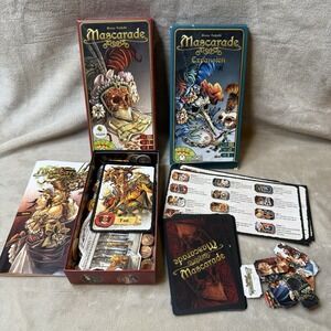 Mascarade Card Game Repos Production Bruno Faidutti + Expansion